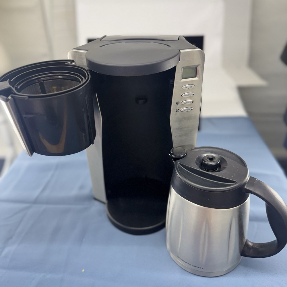 Starbucks Barista Aroma Grande w/Thermal Carafe 12Cup Coffee Maker TESTED WORKS